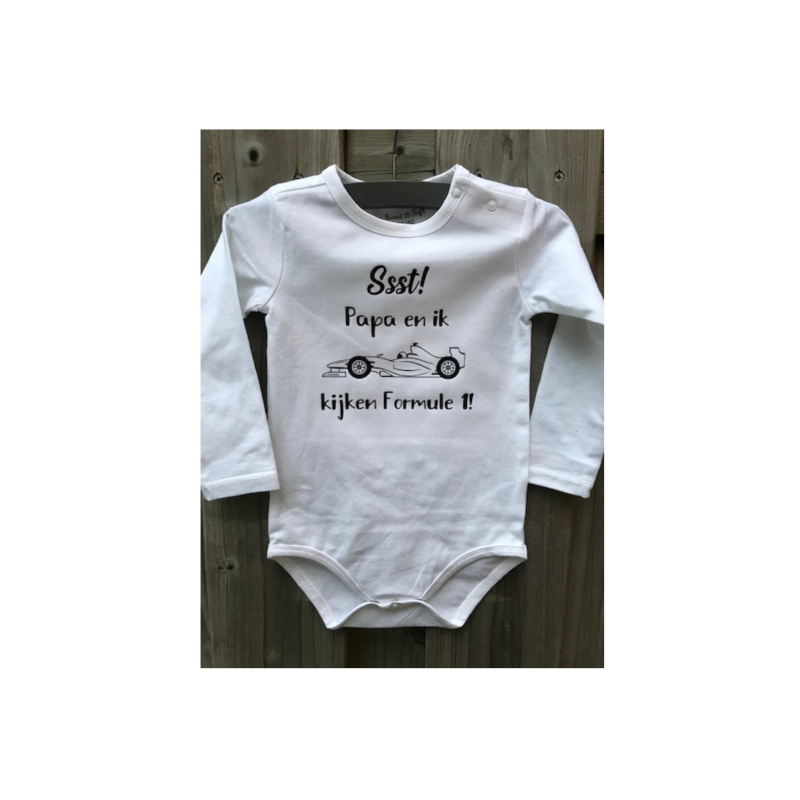 romper ssst mijn papa en ik kijken formule 1